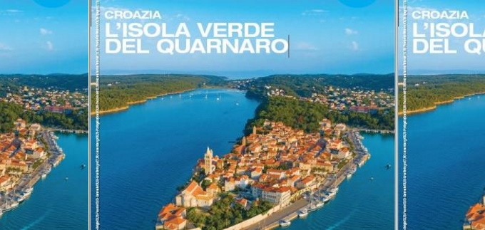 Otok Rab na naslovnici popularnog talijanskog magazina