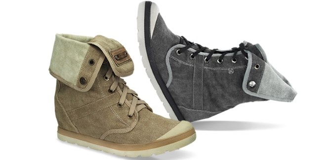 Na modnom radaru: Platnene wedge cipele
