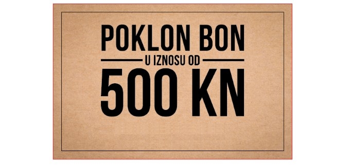 Šoping iz snova: Darujemo 2 poklon bona u iznosu od 500 kuna!