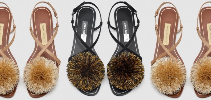 Novi ljetni krik iz Zare: Sandale s pomponima napadaju!