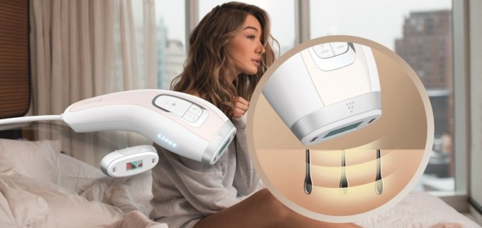 Remington IPL Luxe, siguran sustav za uklanjanje dlačica salonske kvalitete