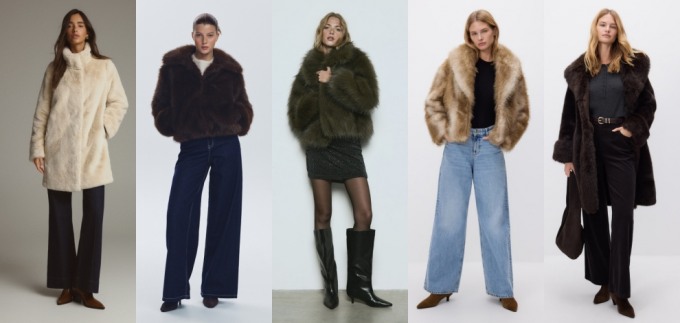 10 Reserved kaputa od umjetnog krzna koji se nose cijelu zimu