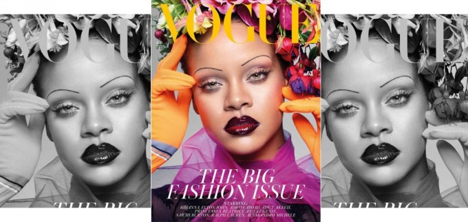 Rihanna bez obrva u Pradinoj haljini ukrasila rujanski Vogue