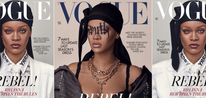 Buntovna Rihanna s covera Voguea najavljuje svibanj