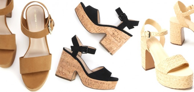 Sandale s platformom su IN, ovo su naši favoriti iz Bershke