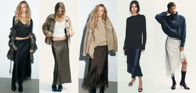 Zara ima 10 satenskih midi suknji koje izgledaju fantastično i zimi