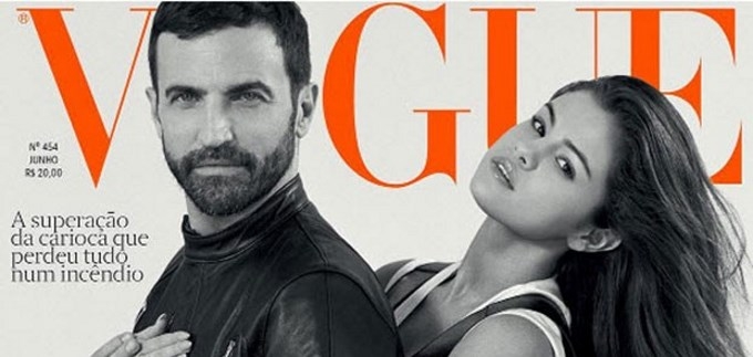 Selena Gomez i Nicolas Ghesquiere na coveru brazilskog Voguea
