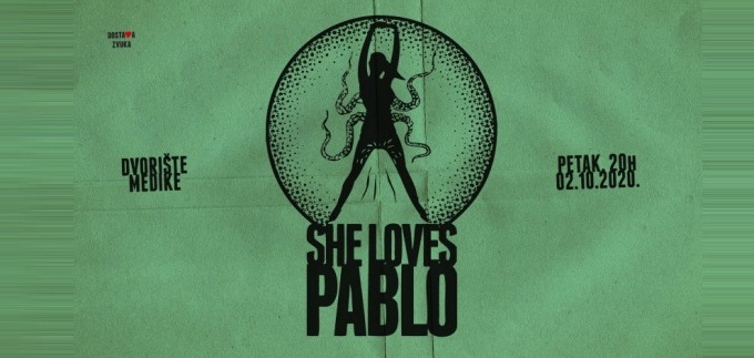 She Loves Pablo i Debeli Precjednik u dvorištu Medike