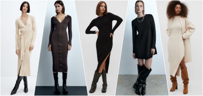 Odabrali smo 10 najljepših pletenih haljina za zimu