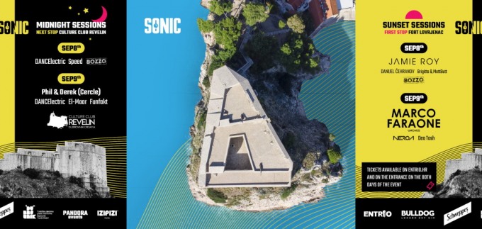 Sonic festival na dubrovačkoj tvrđavi Lovrjenac