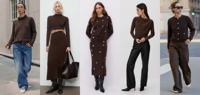 Top 10 tamnosmeđih komada koje vrijedi dodati u garderobu 