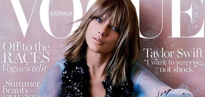 Taylor Swift pokazala romantičnu stranu na naslovnici Voguea