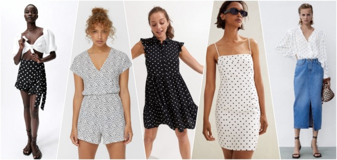 Točkasti uzorak na 10 načina iz omiljenih trgovina