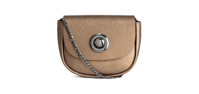 By H&M: Cool torbica u metalik nijansama