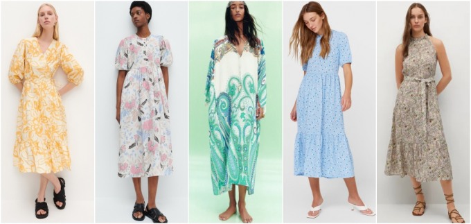 10 haljina s raskošnim uzorcima koje najavljuju ljeto