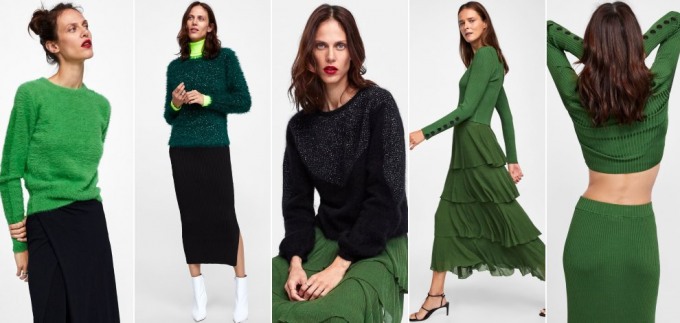 Modna naredba iz Zare: Ove jeseni nosimo tople zelene komade!