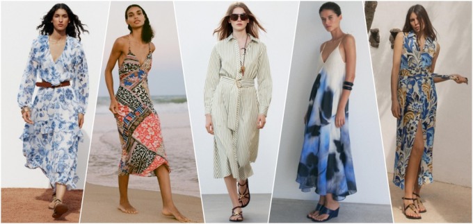 10 divnih proljetnih haljina s uzorkom iz Zare