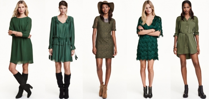 Ne mora sve biti crno: Ove jeseni nosimo zelene haljine!