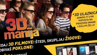 Najveći filmski blockbusteri: U CineStar kinima započela 3D-manija