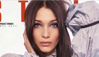 Lijepa u ljubičastom: Bella Hadid za Sunday Times Style Magazine