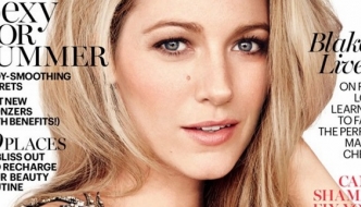 U wow kombinezonu: Blake Lively za Marie Claire