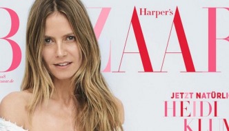Novi trendovi: Heidi Klum bez šminke na naslovnici 