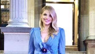 Kako Lejli Filipović stoji haljina Aleksandre Dojčinović?
