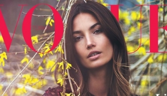 Lily Aldridge u romantičnom izdanju na naslovnici turskog Voguea