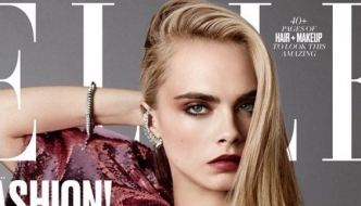 Neponovljiva Cara Delevingne na rujanskom coveru Ellea