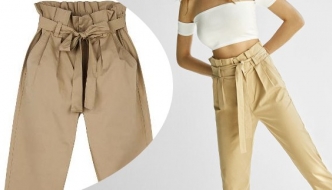 LJETNI HIT: Cropped hlače visokog struka u boji pijeska
