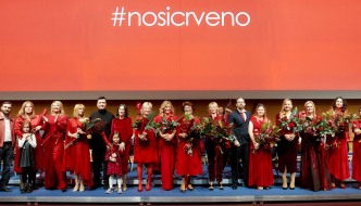 Bila je to večer crvenih haljina i snažnih emocija