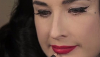 VIDEO! Dita von Tesse savjetuje: Kako pravilno nanijeti ruž