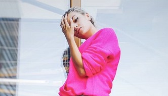 Ella Dvornik u trendi hlačama iz nove kolekcije Lidl x Heidi Klum
