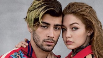 Gigi Hadid u zagrljaju Zayna Malika na naslovnici Voguea