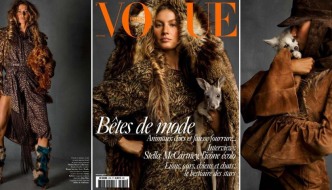 Iz bikinija u krzno: Gisele na sibirskom coveru Voguea za kolovoz
