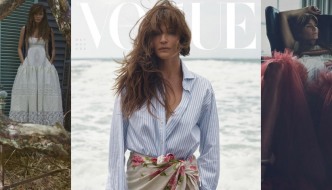 Helena Christensen 18. put na naslovnici Voguea