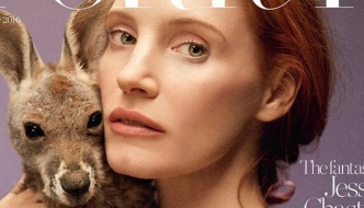 Jessica Chastain u Gucciju na naslovnici ljetnog Portera