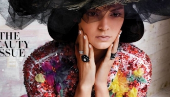 Kendall Jenner u Chanelovom coutureu za Harper's Bazaar