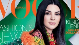 Kendall Jenner u Guccijevom glamuroznom šarenilu za Vogue
