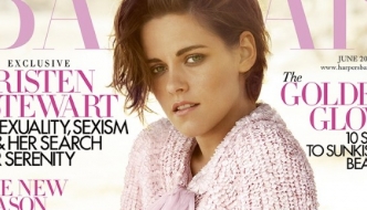 Ružičasta ženstvenost: Kristen Stewart u Chanelu za HB