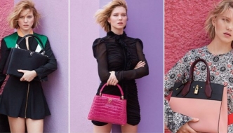 Kako Lea Seydoux nosi prekrasne torbe branda Louis Vuitton