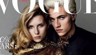 Dvojac budućnosti: Lottie Moss i Lucky Blue Smith za Vogue