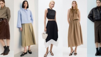 Deset najljepših midi suknji iz Manga za proljeće 2026.