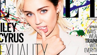 Miley Cyrus u Armanijevom odijelu na naslovnici Ellea
