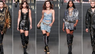 Supermodeli prošetali ključne komade kolekcije Moschino [tv] H&M