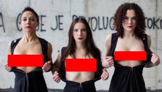 Hrvatice golih grudi traže – revoluciju!