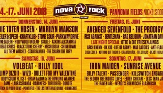 Kompletiran popis bendova za austrijski Nova Rock