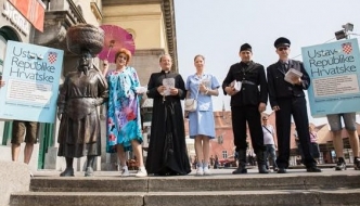 FOTO: Nesvakidašnji performans najavio novi filma Rajka Grlića