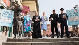 FOTO: Nesvakidašnji performans najavio novi filma Rajka Grlića