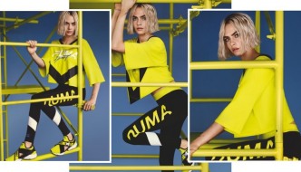 U sportskom điru: Cara Delevingne i Puma osvajaju neonskim bojama